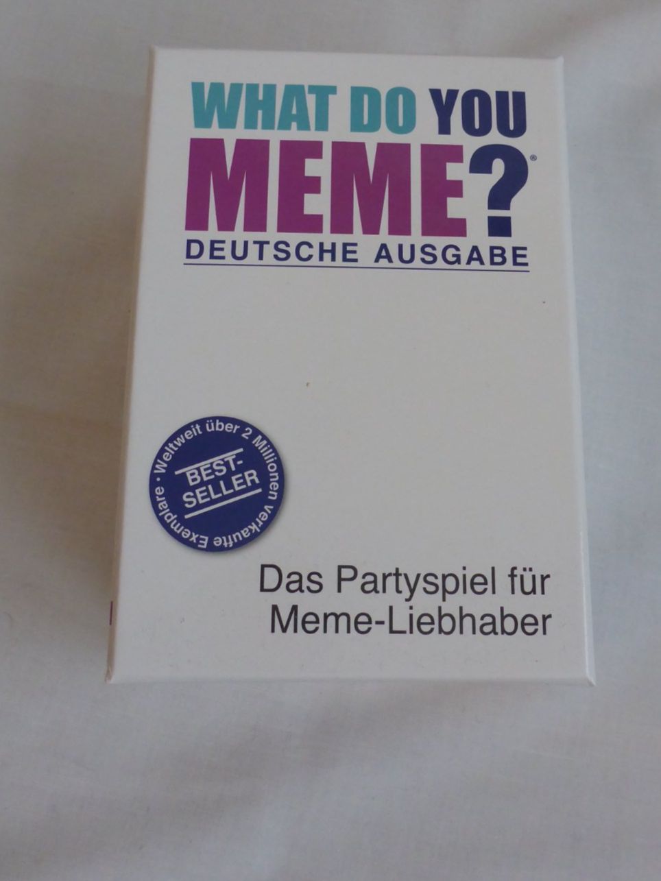 Jeux: Spiel "What do you MEME" – Neuf (Voir description) à Zürich par leia12