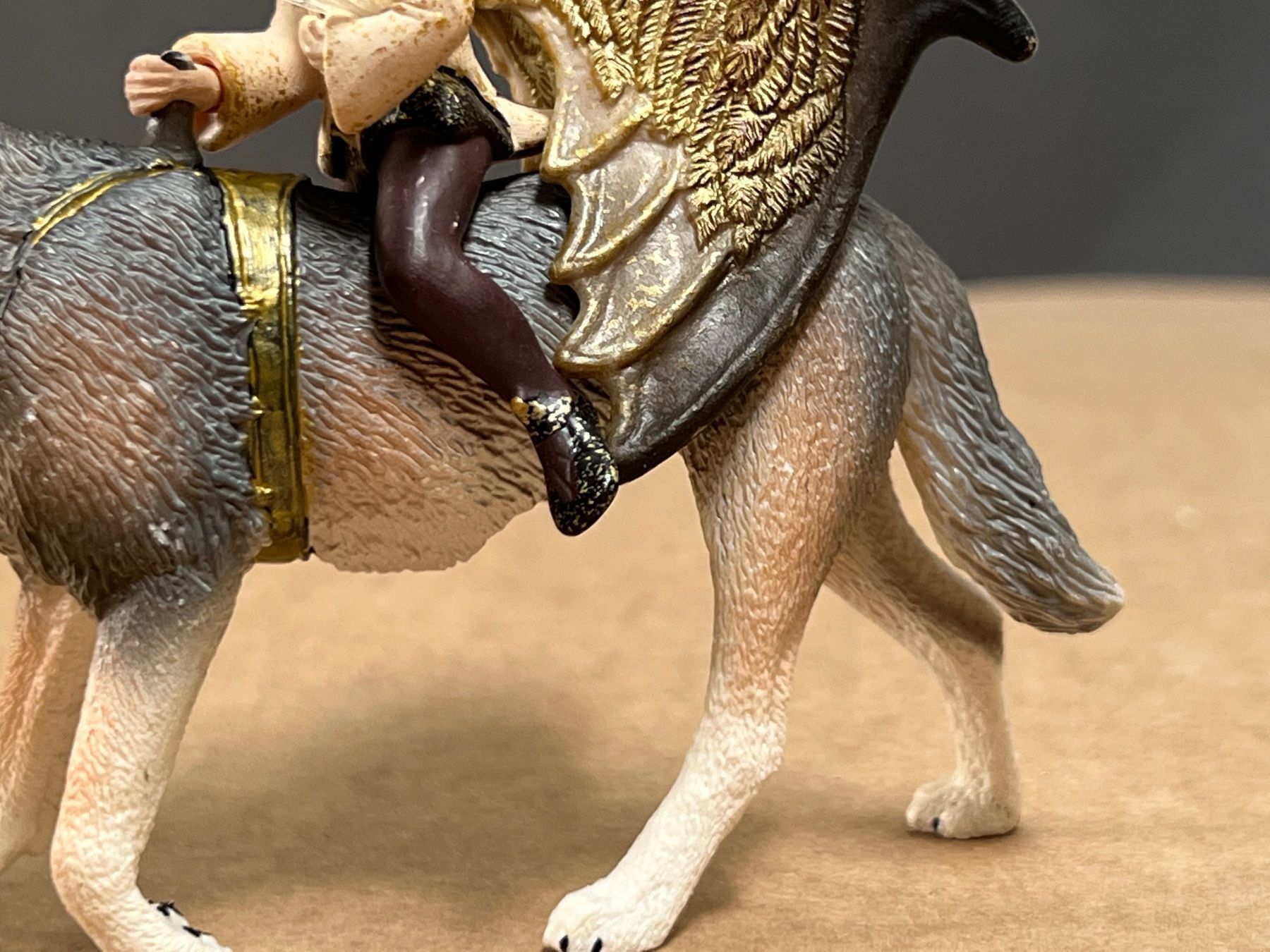 Schleich Statuette: Schleich Bayala Jaro auf Wolf – Usato da Ennetbaden venduto da mapa05 3