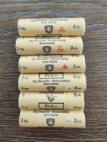 2 Rappen 1970 / 6 Rollen à 50 Stück !!!!!!!!