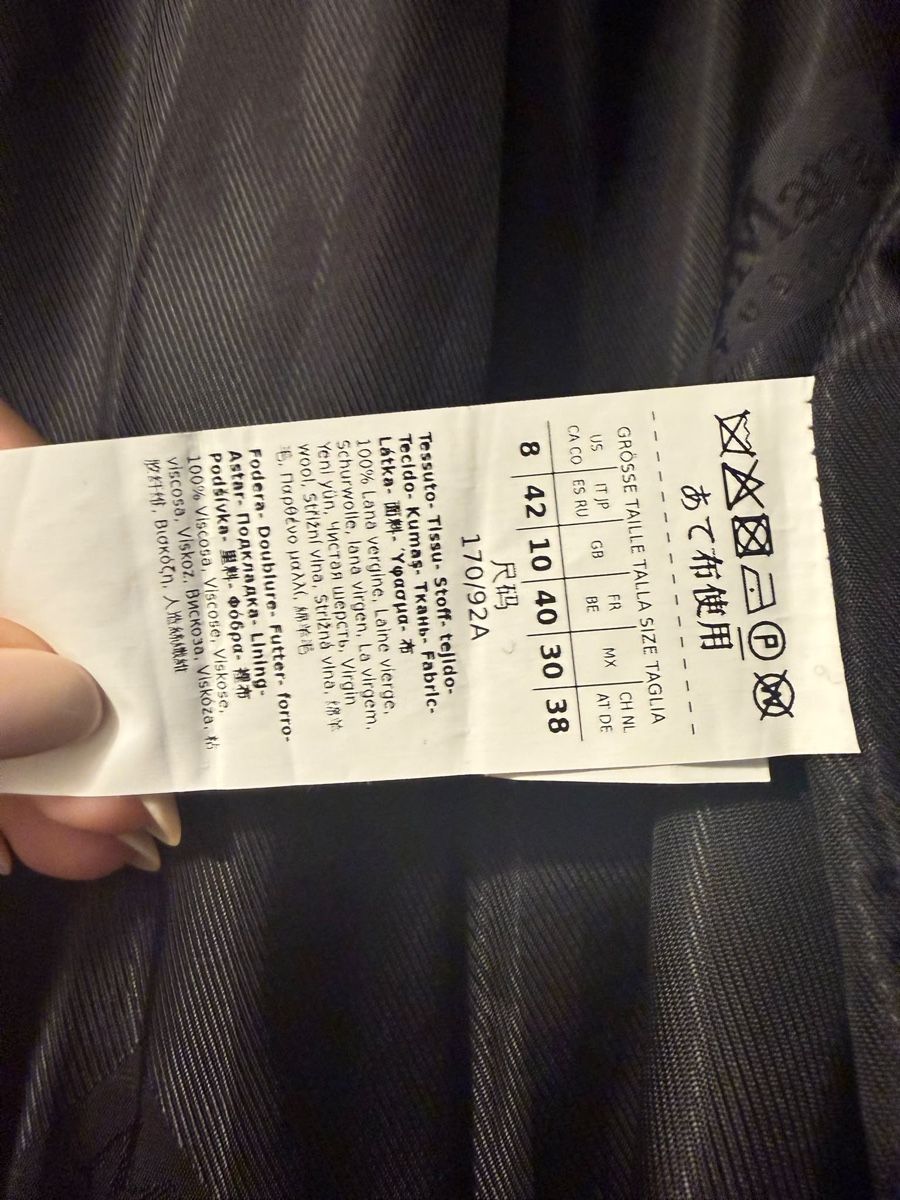 Max Mara Cappotti: Max Mara Mantel schwarz – Nuovo (secondo la descrizione) da Herisau venduto da ogkosta 2