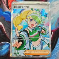 Pokemon Emcee's Hype 220/182  Destined Rivals EN