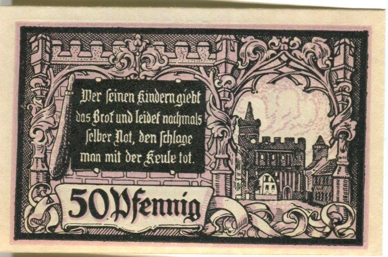Banconote: Notgeld "50 Pfennig. Jüterbog 1920" – Usato da Basel venduto da Butsch5