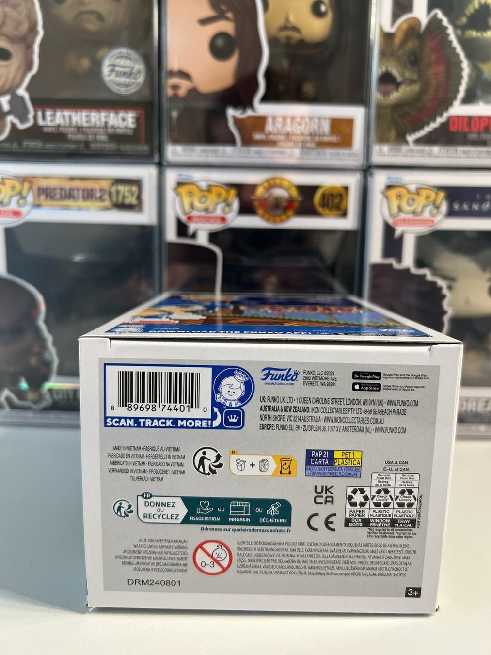 Funko Statuette: Funko POP! 8-Bit Games Sonic the Hedgehog Sonic Limitée – Nuovo e nell'imballaggio originale da Le Mouret venduto da perfectbijou 5