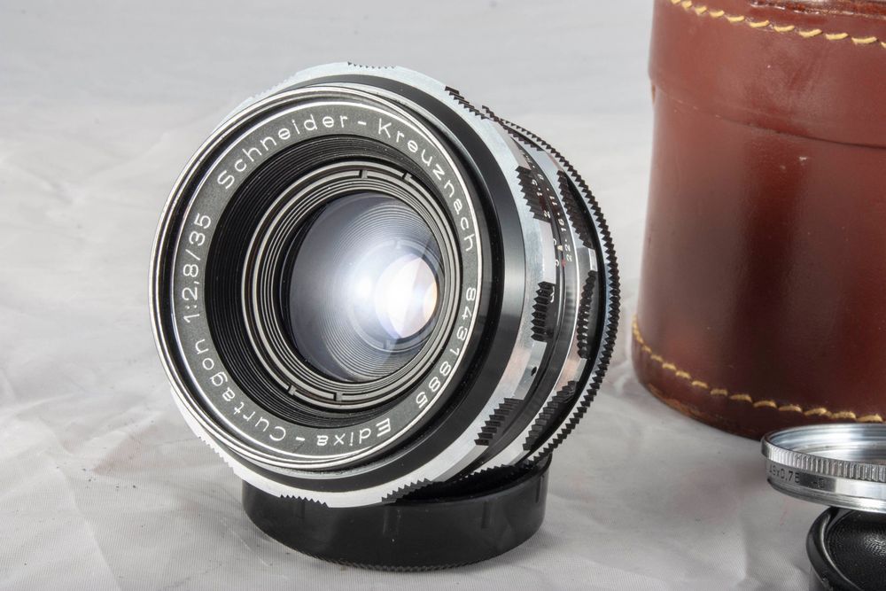 Objectif Schneider-Kreuznach Curtagon 2,8/35 Mm – Monture M42 – Occasion