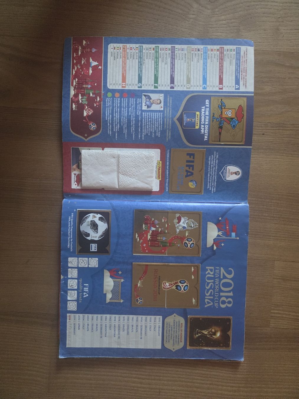 Panini Sammelbilder & Trading cards: Panini Buch 2018 – Gebraucht aus Zell LU von val_md99 1