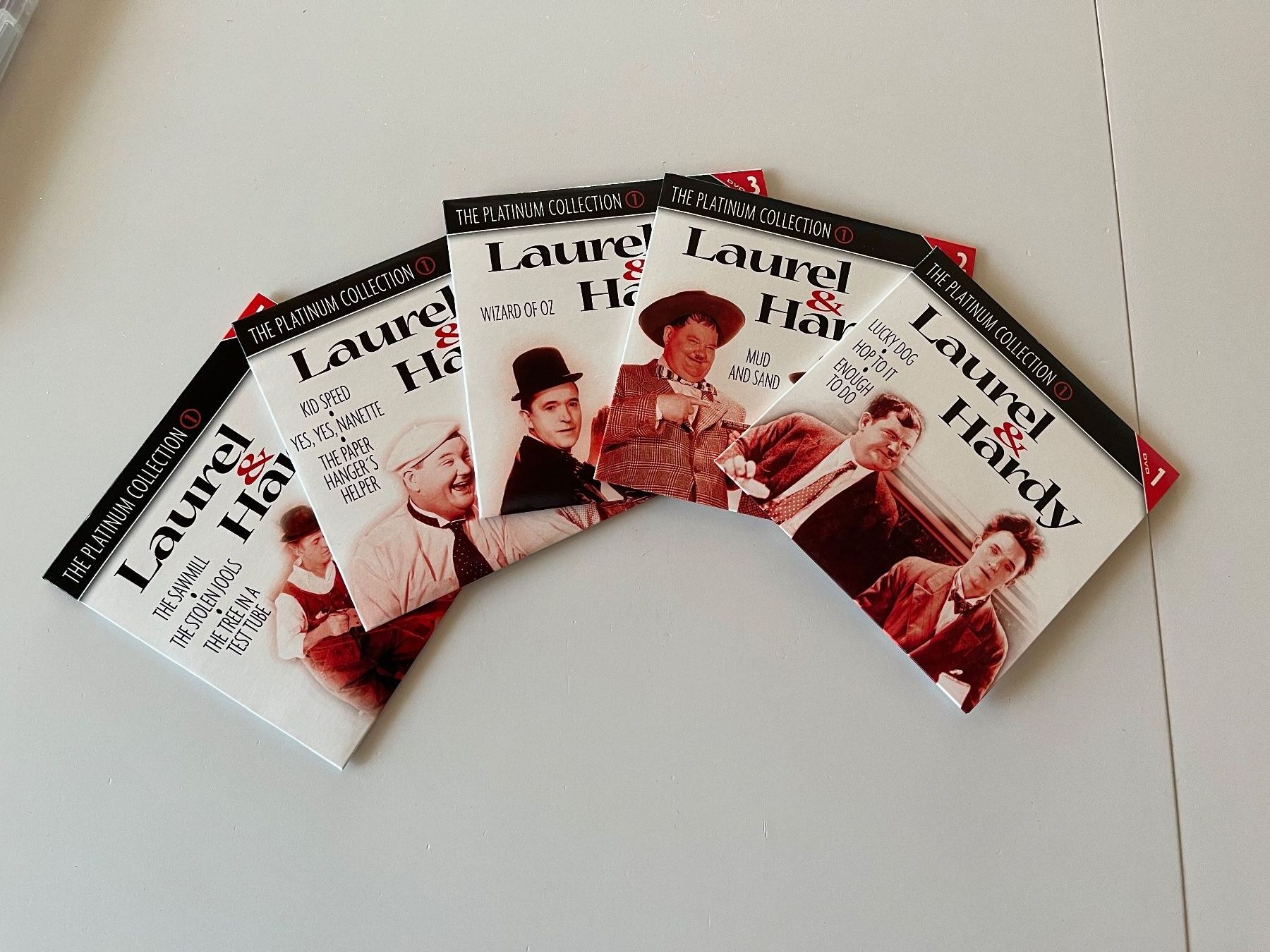 Alle DVDs: 5 DVD Laurel & Hardy – Gebraucht aus Attikon von Hagenholz81 1