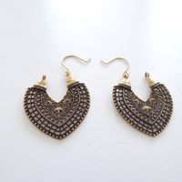 Ohrringe - Ethno Stil - orientalisch - goldig - Modeschmuck