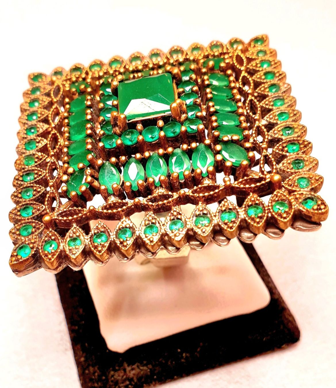 Anelli: Vintage Smaragd Ring – Nuovo (secondo la descrizione) da Zürich venduto da benedikt12 4