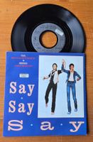MICHAEL JACKSON & P. McCartney, Say Say Say,  7"Single, TOP!