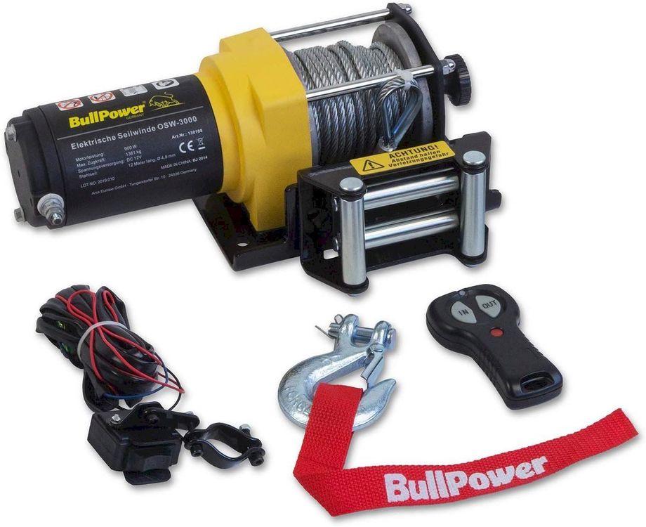 Ladekran Mit 12 V Seilwinde - 800 Kg - 360 Produktbild-Vorschau 2