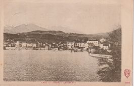 AK Cassarate, Lago di Lugano 1902.