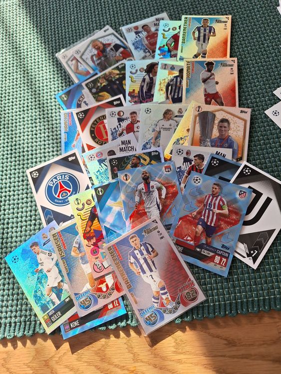 Topps Carte collezionabili: Lot Topps Match Attax Trading Card Game 2024/25 Viele Karten – Usato da Sissach venduto da luvama 1
