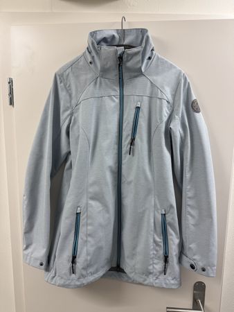 G.I.G.A. DX Damen Softshelljacke hellblau Gr. 38