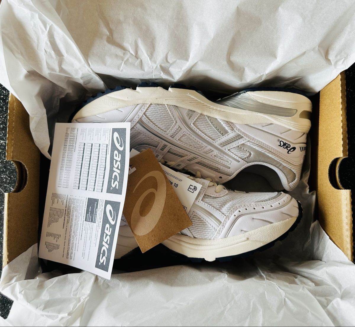Asics Scarpe da uomo: Asics Gel-1090 White – Nuovo e nell'imballaggio originale da Biel/Bienne venduto da Akwawini 5
