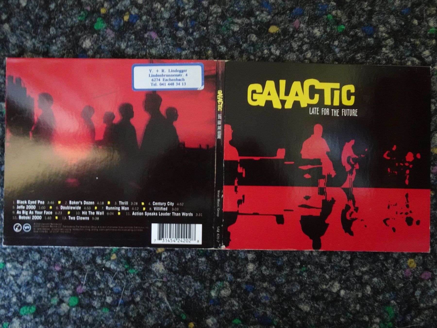 CDs: CD : Galactic – Gebraucht aus Lotzwil von Kiddis