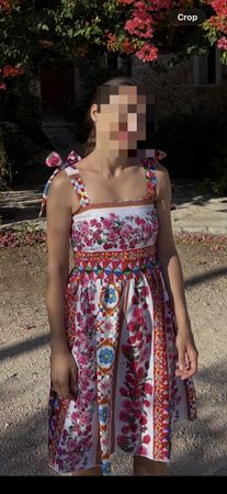 Linen Sicily Luisa Positano dress - S size