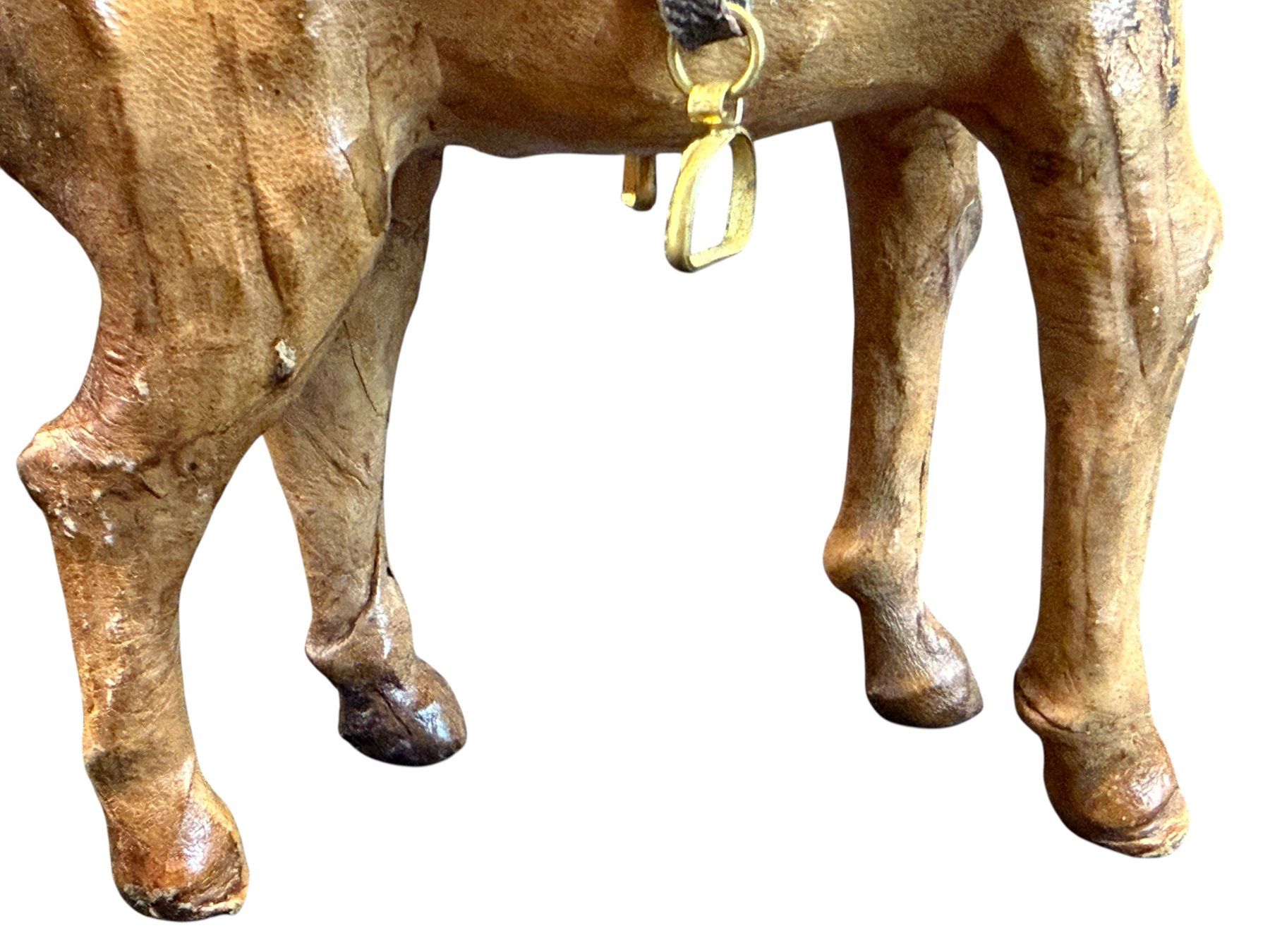 Figuren: Figurine de cheval vintage en cuir – Gebraucht aus Morges von vintiques 6