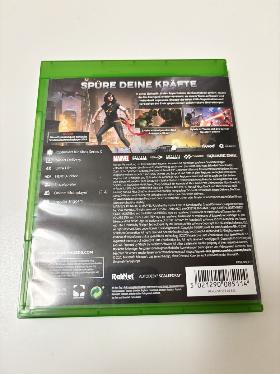 Giochi: Xbox Marvel Avengers – Usato da Luzern venduto da Armastra 1