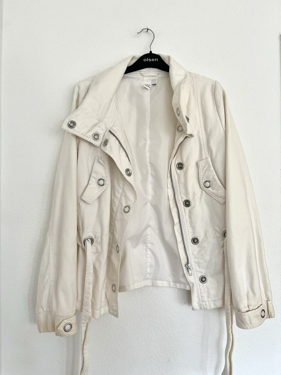 H&M Jacken: WEISSE DAMENJACKE H&M GR.34 – Gebraucht aus Basel von JJ.Elena 4