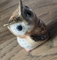 Eule Figur Porzellan WitnyStore das Mass 3,5 cm sie Foto 