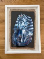 Ägypten Bild Tutanchamun auf Papyrus
