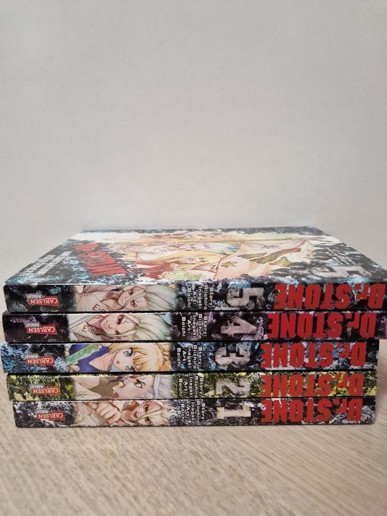 Fumetti: Dr. Stone Manga Volumes 1-5 Collection in German – Usato da Wallisellen venduto da dia_8pdv