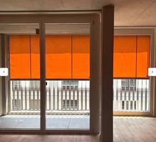 Schenker ZIP Sonnenschutz Store mit Motor, Alu Kasten Grau