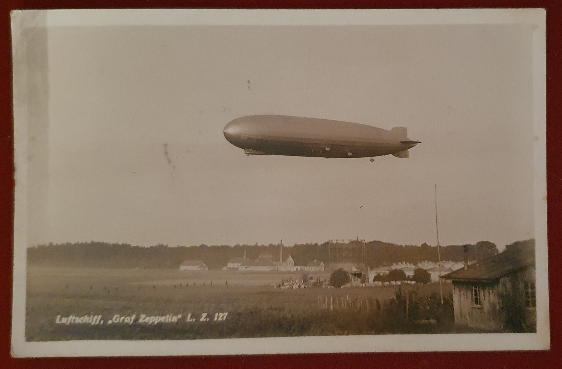 Ansichtskarten: Luftschiff Graf Zeppelin L. 127 - Dübendorf 1928 – Gebraucht aus Kreuzlingen von Rschweiz1