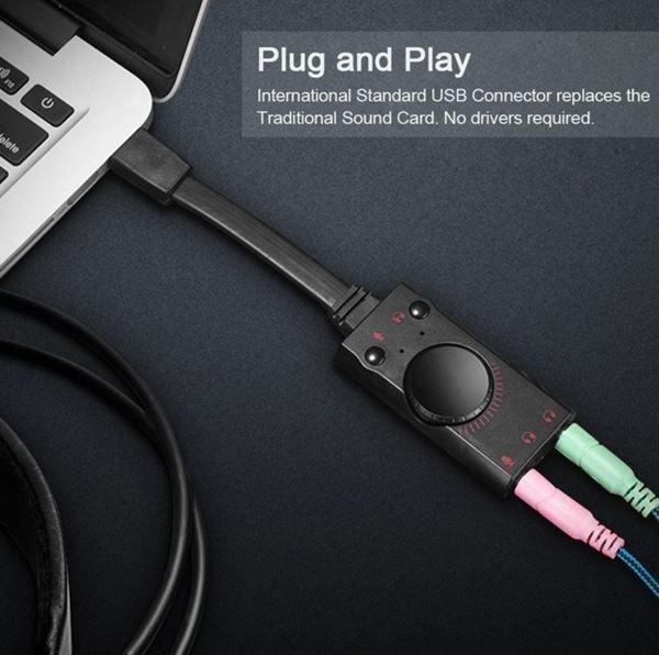 Schede audio: Soundkarte 7.1 USB 2.0 Externe – Nuovo e nell'imballaggio originale da Unterägeri venduto da RmOnline 6