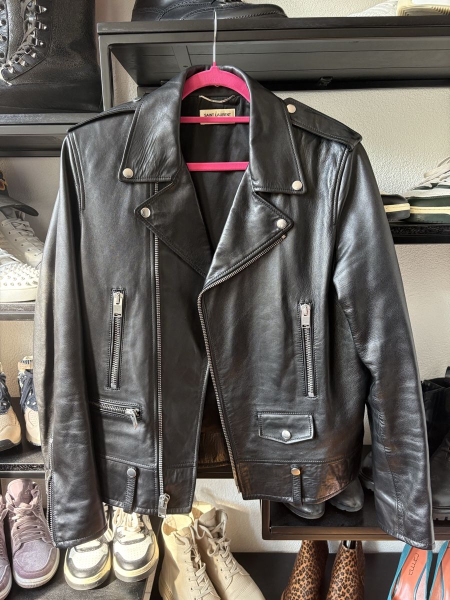 Saint Laurent Giacche: Yves Saint Laurent Lederjacke – Nuovo (secondo la descrizione) da Dietikon venduto da _Lapente_