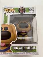 Figurine Funko Pop! Dug avec médaille #1093 Disney Pixar Neu