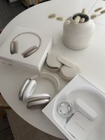 Apple AirPods Max 2 starlight mit Zubehör