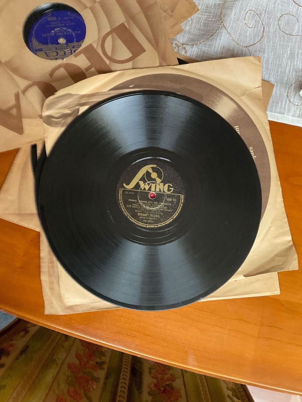 Dischi in vinile: Grammophone Schellackplatte ( Louis Armstrong ) – Usato da Allschwil venduto da pcar25 1