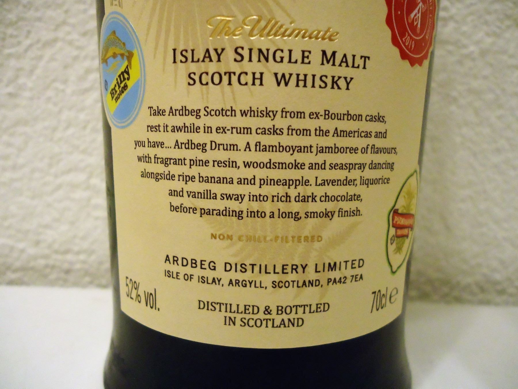 Ardbeg Bevande alcoliche: Ardbeg Drum Committee Release 2019 – Nuovo e nell'imballaggio originale da Elsau venduto da Rumsammler 3