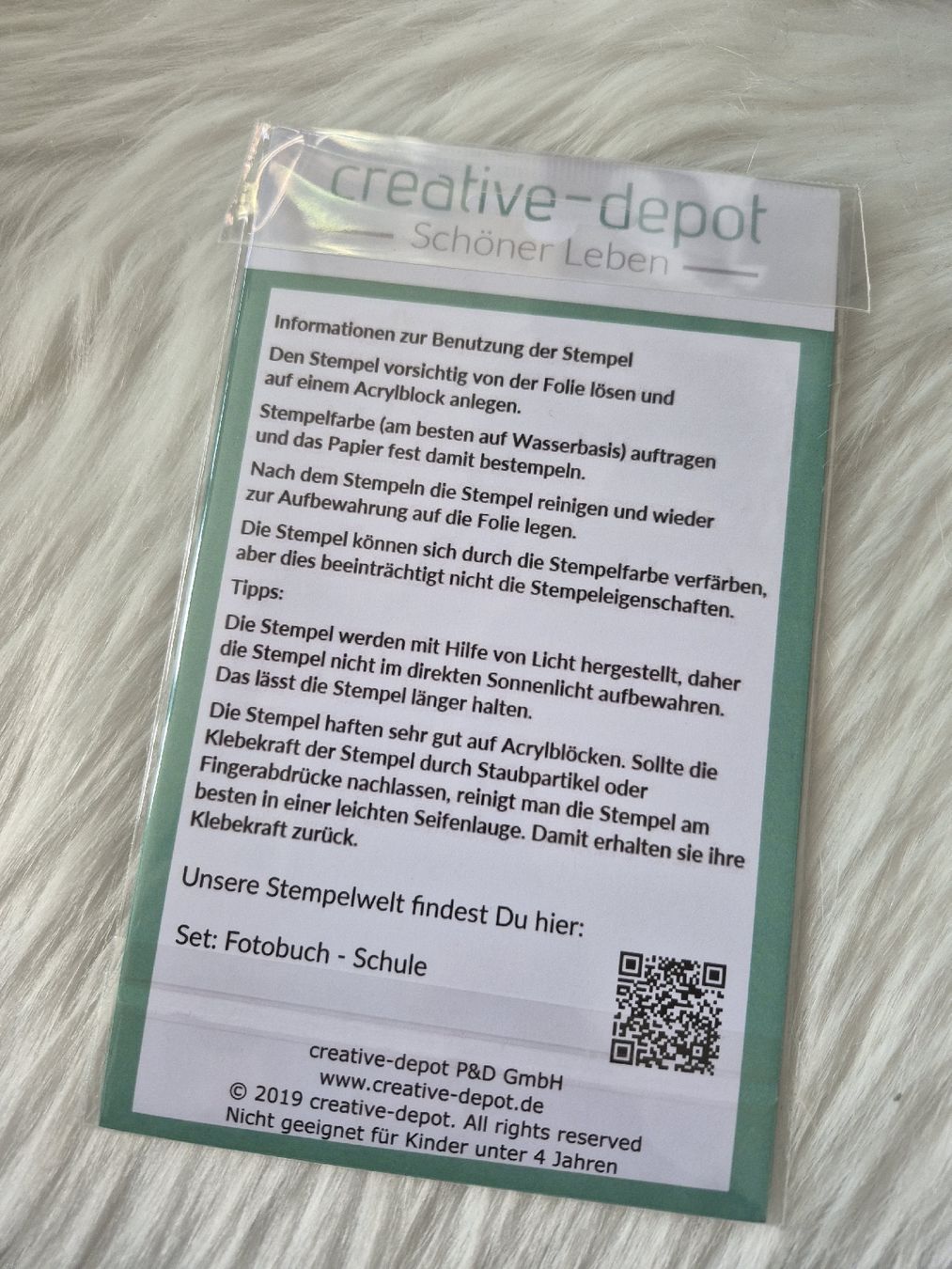 Timbri: Creative Depot Set "Schule" – Nuovo e nell'imballaggio originale da Altdorf SH venduto da MR2509 1