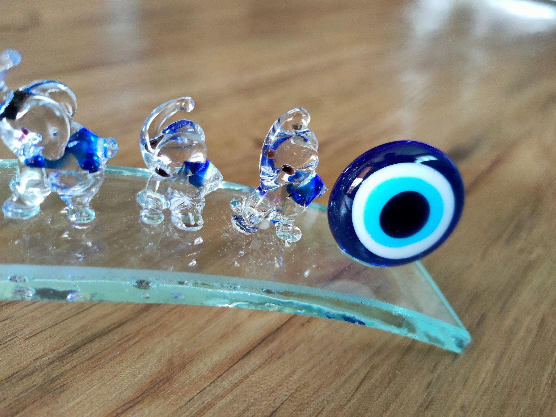 Tutte le decorazioni: Elefantenkolonne aus Glas – Nuovo (secondo la descrizione) da Herisau venduto da 3kussi6 1