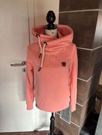 Naketano Pullover Hoodie Koralle Gr.L Damen