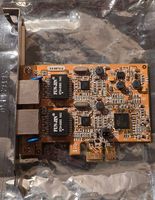 Dual Gigabit LAN PCIe x1 Netzwerkkarte (2x RJ45)