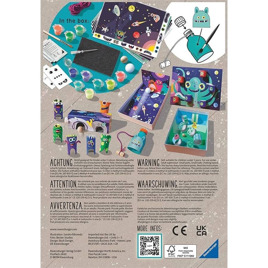 Bastelsets: EcoCreate Midi Monster Games - Ravensburger / Bastelset – Neu und originalverpackt aus Oensingen von Liquidations-Shop 1
