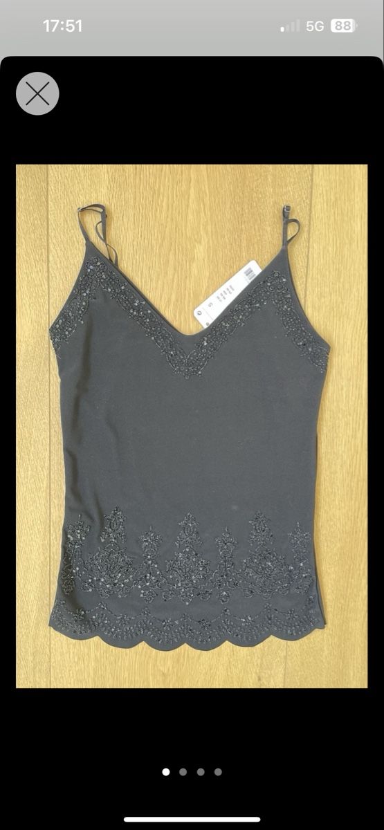 Orsay Top: Paillettenbesetztes Top, S – Nuovo (secondo la descrizione) da Grüningen venduto da Rami77