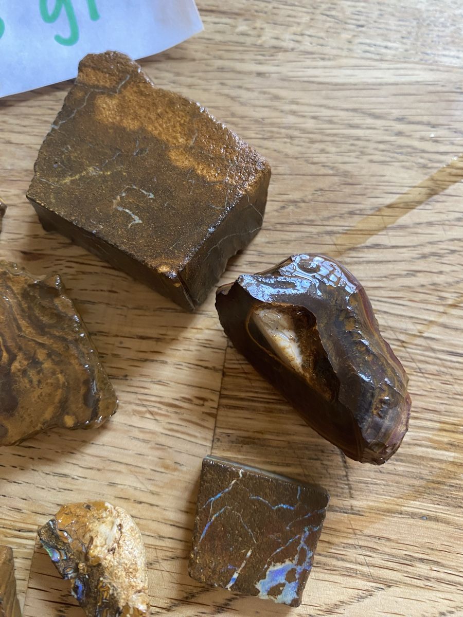 Edelsteine: 9 Boulder Rohopale – Gebraucht aus Flawil von Naphtali 3