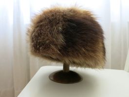 Kappe Fuchspelz, vintage, 60er Jahre