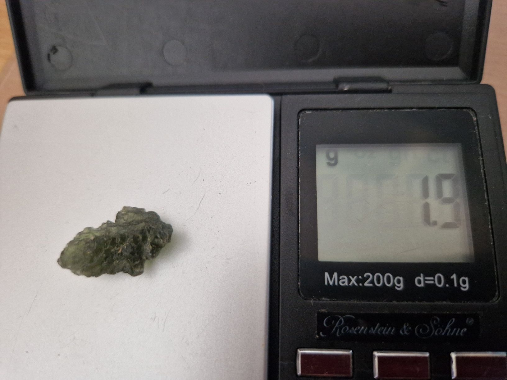 Minerali & Pietre curative: MOLDAVITE VERITABLE 1'9 gr – Nuovo (secondo la descrizione) da SAXON venduto da Mariposita1428 2