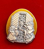 Fasnachtsplakette Luzern GOLD 2001ohne Nummer Luzerner
