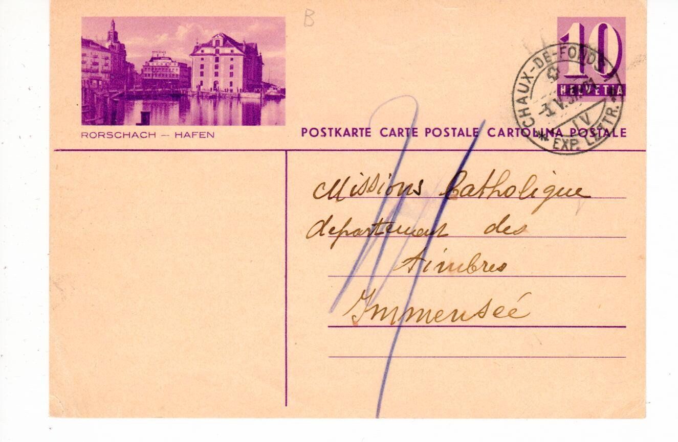 Tous les timbres: Bildpostkarte, Rorschach – D'occasion à Wolhusen par Curver9