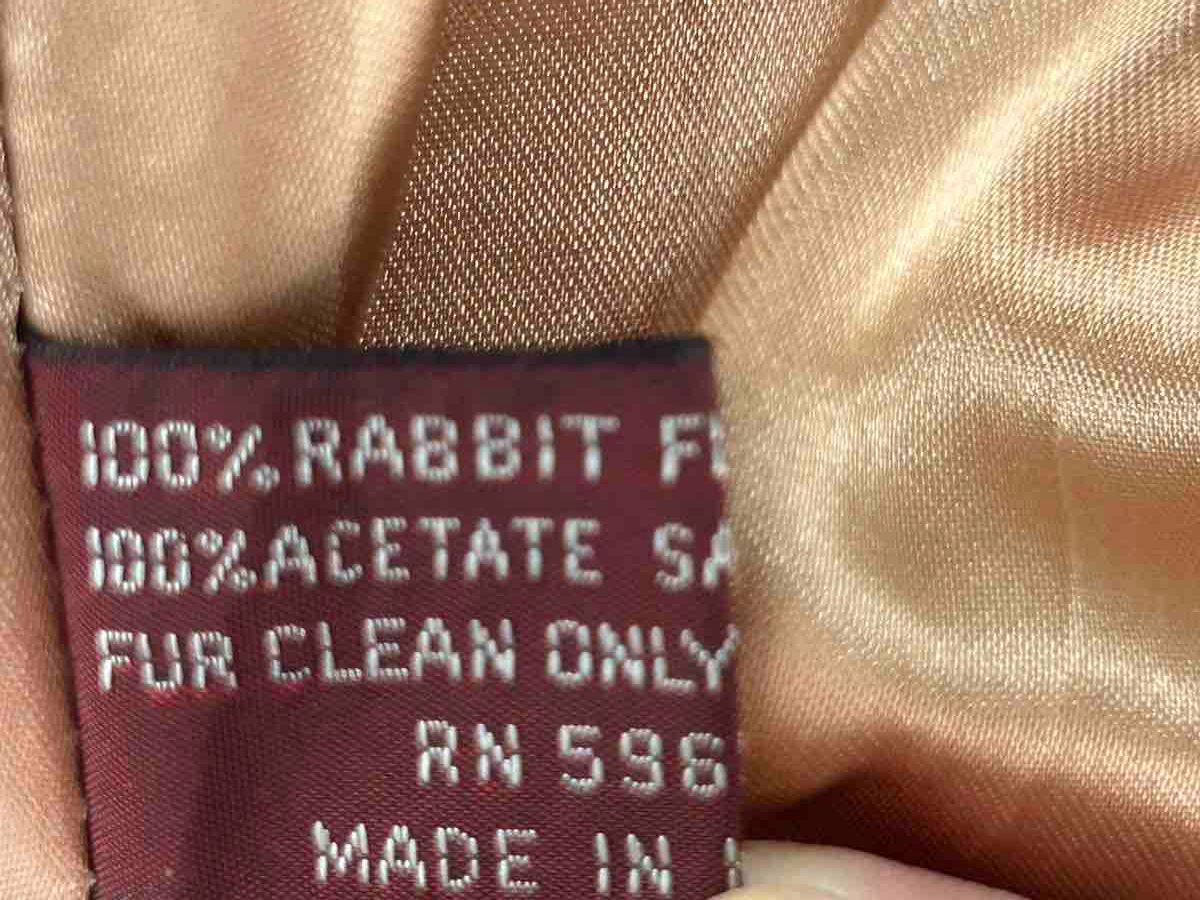 Giacche: Rabbit Fur Jacket, Cream, Great Condition – Usato da Saland venduto da ele_vc96 7