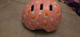 Abus Velohelm Skurb Kids rose foxes S