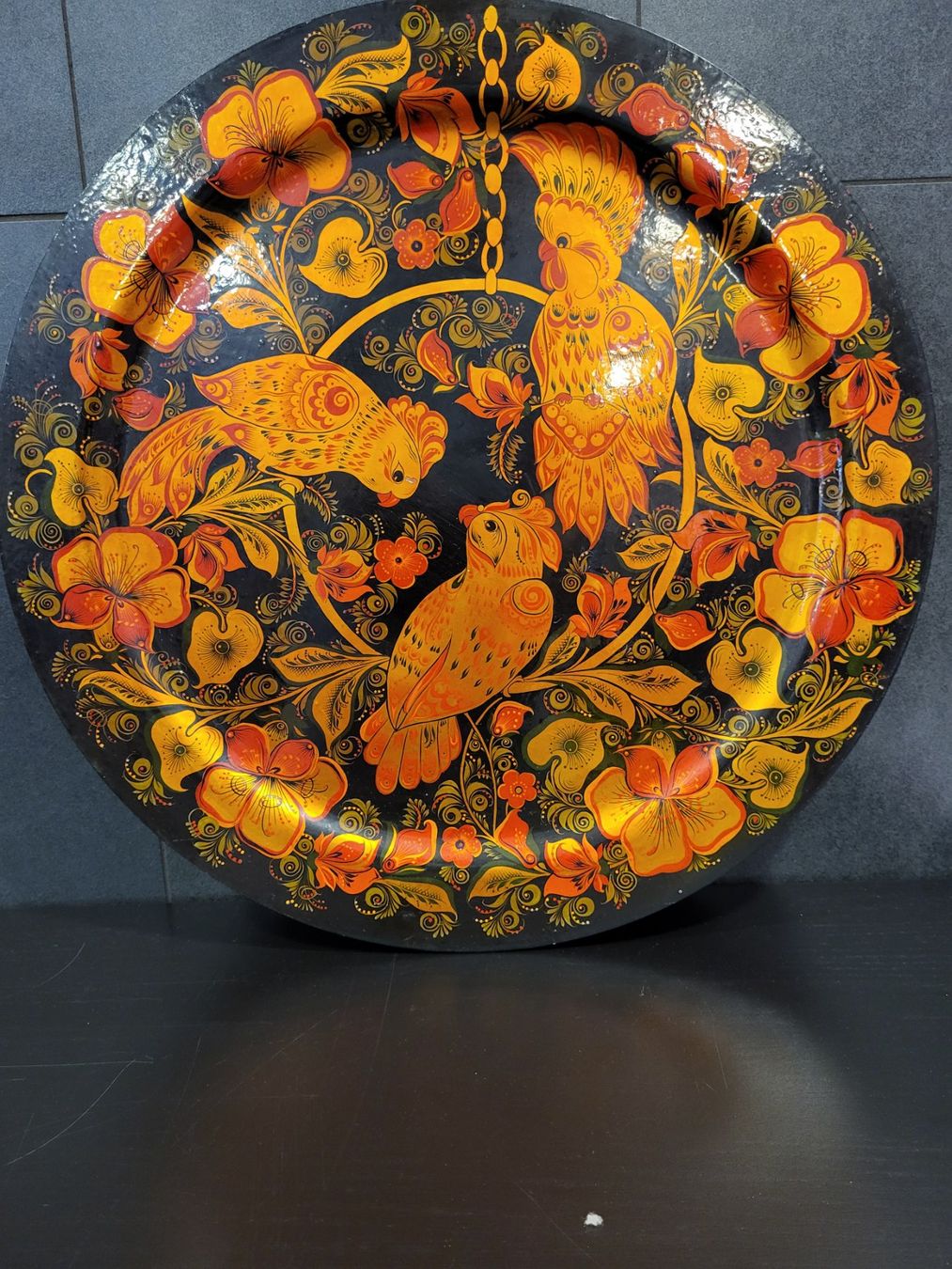 Assiettes: Wandteller, China ca. 1930, Holz – D'occasion à Locarno par ernsthofmann