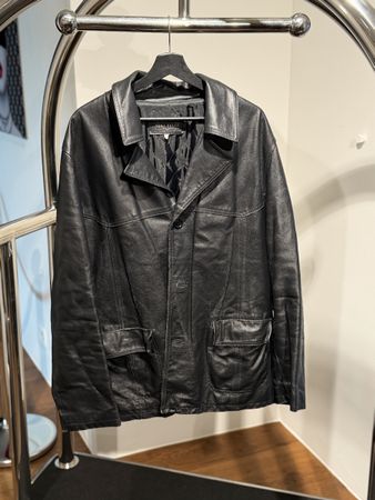 Lederjacke made in Italy Gr. L
