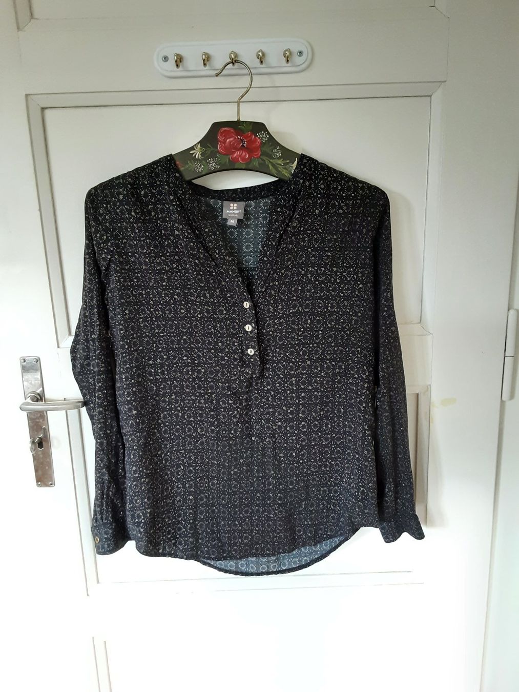 Manor Camicette: Bluse mit Muster, Grösse 36, ungetragen – Nuovo (secondo la descrizione) da Luzern venduto da Nor